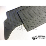Front & Rear Rubber Floor Mats Set GENUINE