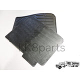 FRONT FLOOR RUBBER MATS SET