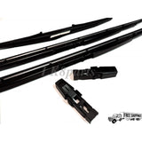FRONT & REAR WIPER BLADE SET OF 3 & CLIPS