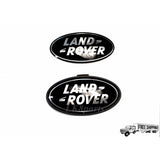 LAND ROVER FRONT GRILLE AND REAR TAILGATE BADGE SET GENUINE
