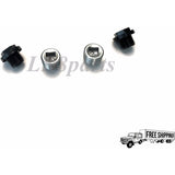 FRONT & REAR DIFFERENTIAL AXLE OIL LEVEL & DRAIN PLUGS