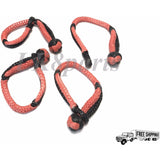 4 - SOFT SHACKLE RECOVERY SHACKLES - 9MM 18,000LB WORKING LOAD LIMIT!!