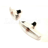 Badge Emblem Plate Ovals & Clear Side Marker Kit