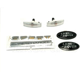 Badge Emblem Plate Ovals & Clear Side Marker Kit