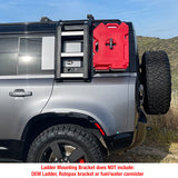 BA TENTS 2020-22 Land Rover Defender 90/110 Rotopax Ladder Mount Bracket