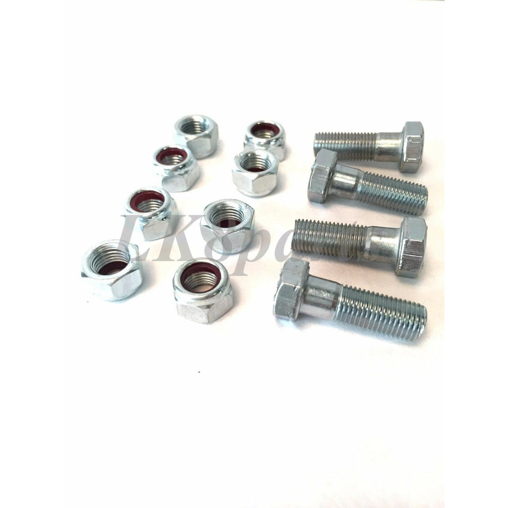 PB4.4 Land Rover Series 2a & 3 Rear Prop Shaft Nut & Bolt Kit - Set Of 8, Aftermarket