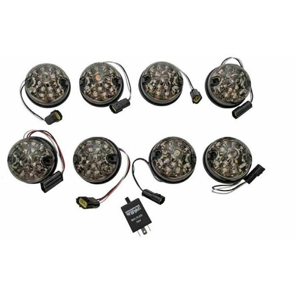New Wipac Smoked Lens Led Light Kit for Land Rover Defender 90/110 DA1 –  Lucky8 Off Road