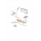 DCB101510 windscreen top upper finisher trim fits Land Rover Discovery Series II 1999–2004