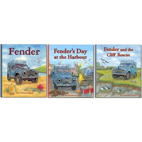 ALL 3 BOOKS FROM THE FENDER SERIES
