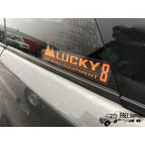 Lucky 8 Off Road Sticker