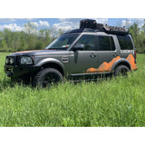 Proud Rhino Steel Winch Bumper for Land Rover LR4 – USA-made bumper with winch mount and Baja fog light tabs, fits 2010–2016 LR4