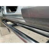 Proud Rhino Rock Sliders for Land Rover LR3 and LR4 – Frame-mounted 3/16 inch thick U.S. steel with EAS compressor protection and matte finish