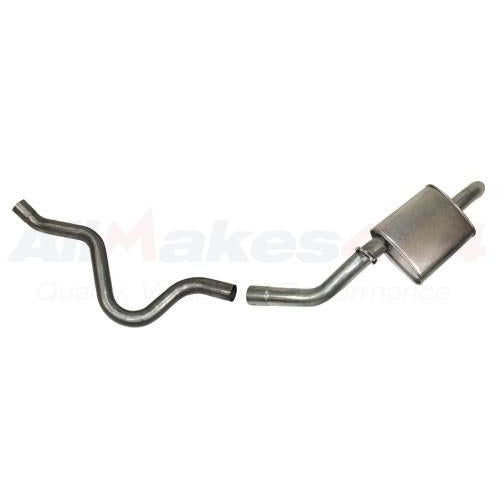 REAR TAIL PIPE SILENCER EXHAUST SYSTEM