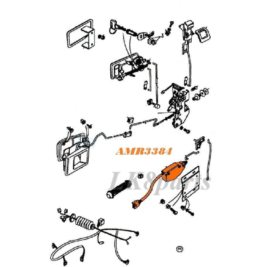 DRIVER DOOR LOCKING ACTUATOR GENUINE Lucky8 Off Road