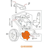 Power Steering Pump for Land Rover Discovery Series II – Part QVB500080, new replacement with 1-year warranty