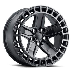 18x8.5" Alston Matte Black Alloy Wheel - 5x120