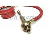 ARB505 E-Z Tire Deflator with analog pressure gauge and valve core removal tool for fast and accurate off-road tire deflation