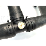 RADIATOR COOLANT UPPER TOP HOSE with HD Brass Plug