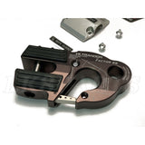 Factor 55 Gray UltraHook Winch Hook & Rope Guard Combo