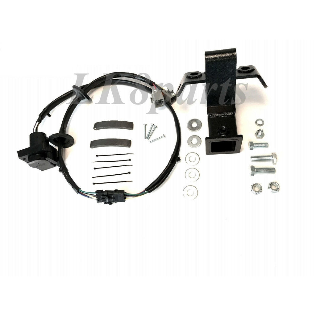 TRAILER HITCH & WIRING HARNESS WIRE TOW RECEIVER KIT Lucky8 Off Road