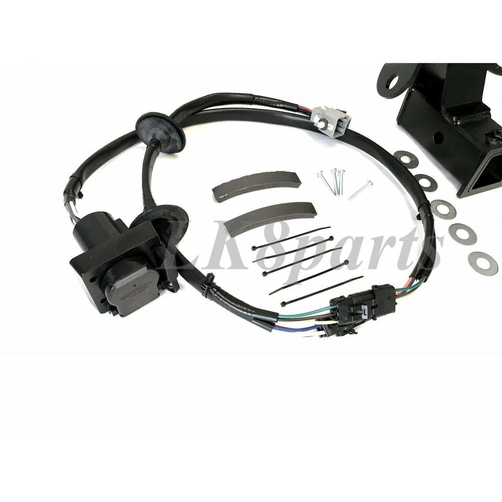 TRAILER HITCH & WIRING HARNESS WIRE TOW RECEIVER KIT Lucky8 Off Road