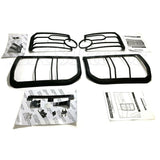 Land Rover LR3 Front and Rear Light Guard Kit VUB501200 VUB501380 – Complete set with hardware, fits 2005-2009 Discovery 3