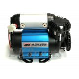ARB CKMA12 on-board 12V air compressor with wiring loom, mounting hardware, and splash-resistant filter for Air Locker use