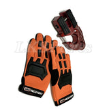 Factor 55 Red UltraHook Winch Hook & ARB Gloves kit For Up To 3/8" Winch Rope