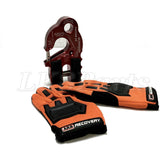 Factor 55 Red UltraHook Winch Hook & ARB Gloves kit For Up To 3/8" Winch Rope