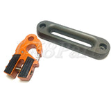 Factor 55 Orange UltraHook Winch Hook & Fairlead for Synthetic Rope Combo