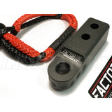 Factor 55 Gray Aluminum HitchLink 2.0 & Soft Shackle Mount for 2" Receiver