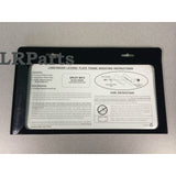 License Plate Frame Black with Logo and Union Jack Genuine