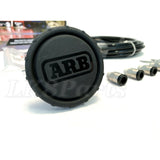ARB 170112 differential breather kit with 4-port manifold, air filter, tubing, and push-in fittings for off-road drivetrain protection