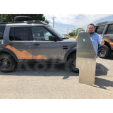 Proud Rhino Aluminum Gas Tank Skid Plate for Land Rover LR3 & LR4 – USA-made bolt-on protection, works with factory cradle