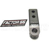 Gray Factor 55 HitchLink 2.0 aluminum recovery shackle mount for 2-inch hitch receivers – rated for 9,500 lb towing and recovery