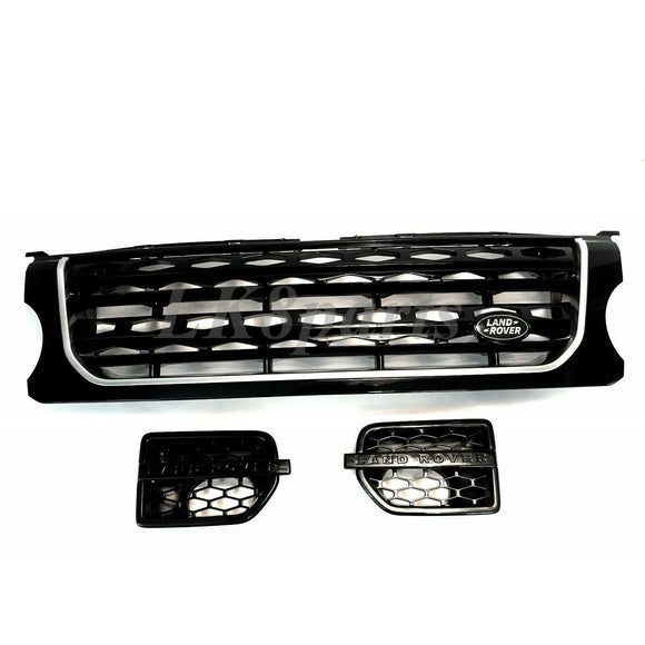 FRONT GRILLE & SIDE VENTS IN BLACK GLOSS GENUINE