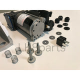 LR078650AMK OEM AMK Air Suspension Compressor – fits LR4, RRS – includes bracket, relay, and install hardware