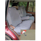 REAR WATERPROOF SEAT COVERS SET SAND