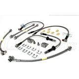 DA7561 Stainless Steel Braided Brake Hose Set – Fits LR3, LR4, Range Rover Sport