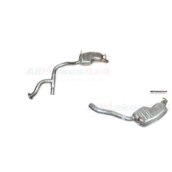 TAIL REAR END PIPE EXHAUST MUFFLER SET