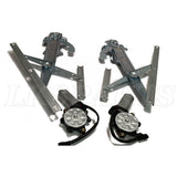 FRONT LH & RH SIDE WINDOW REGULATOR MECHANISM AND MOTORS