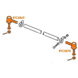 STEERING TIE ROD END SET RH LH