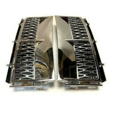 FENDER SIDE VENT SET CHROMED