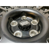 Braid Winrace 8x18 5x120 Satin Black Alloy Wheel