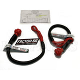 Factor 55 Extreme Duty Red Soft Shackle kit