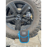 ARB510L digital E-Z Deflator tire gauge with backlit display and extended stem for fast and accurate tire pressure adjustment during off-road recovery