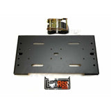 BA Tents Rear Tire Side Mounting Platform for Recovery Boards or Rototpax and Highlift Jack, Assembly Complete with Strap