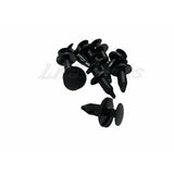 BLACK TRIM SILL RIVET FASTENER SET x10