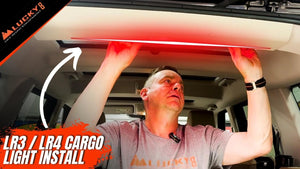 LR3 / LR4 Easy LED Cargo Light  Install Guide