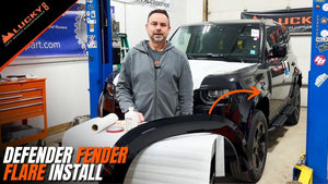 How to Install Wide Fender Flares on Your Defender L663